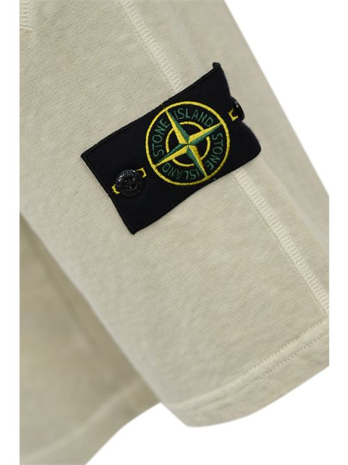 Bermuda shorts in cotone mafile' Sabbia STONE ISLAND | 6200009S0060V0195